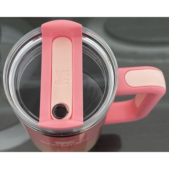 Stanley Quencher H2.0 FlowState Tumbler 30oz, PINK MESA SUNSET - Picture 4 of 5